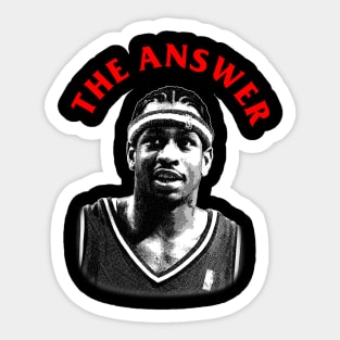 The Answer - Engraving Sticker